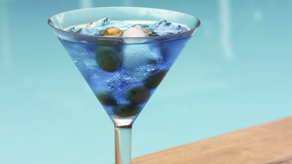 blauer cocktail