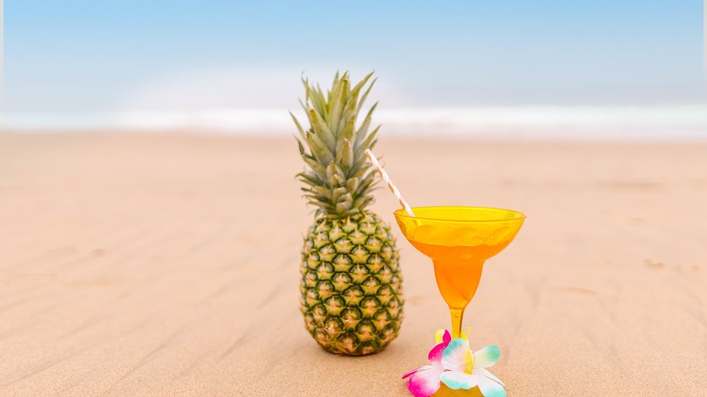 cocktail mit ananas