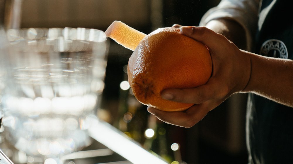 cocktail mit grapefruit