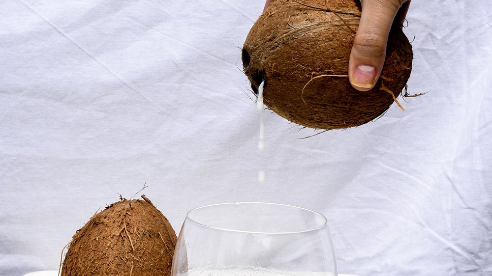 cocktail mit kokosmilch