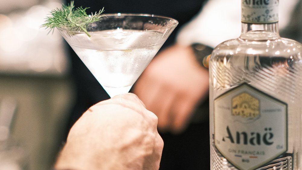 cocktail mit martini bianco