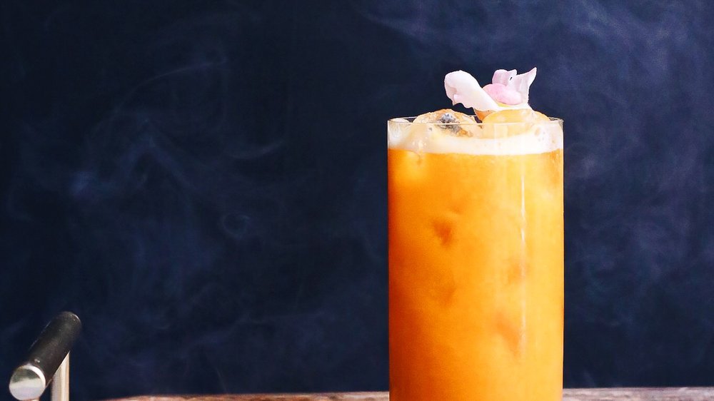 cocktail mit orangensaft