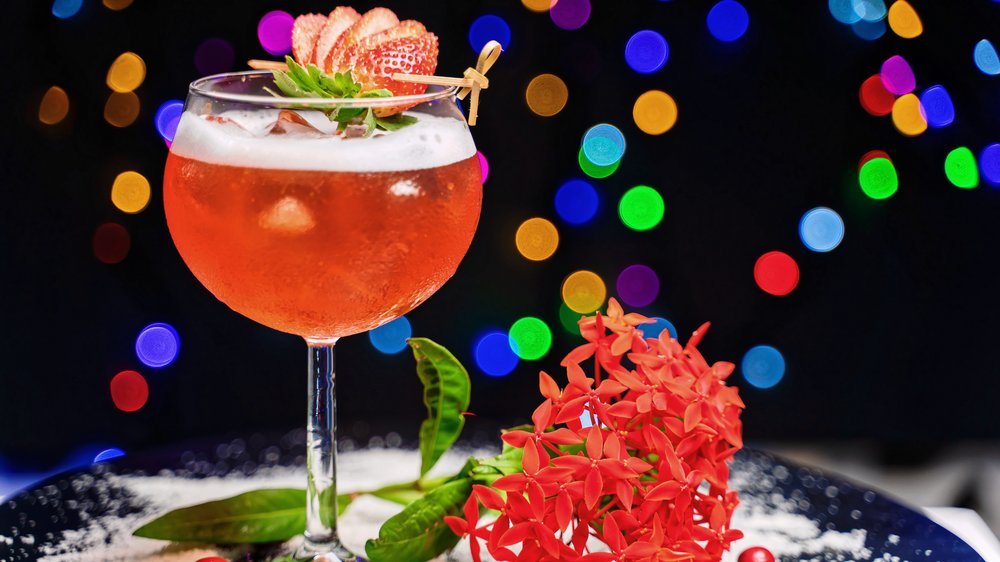erdbeer cocktail mit alkohol
