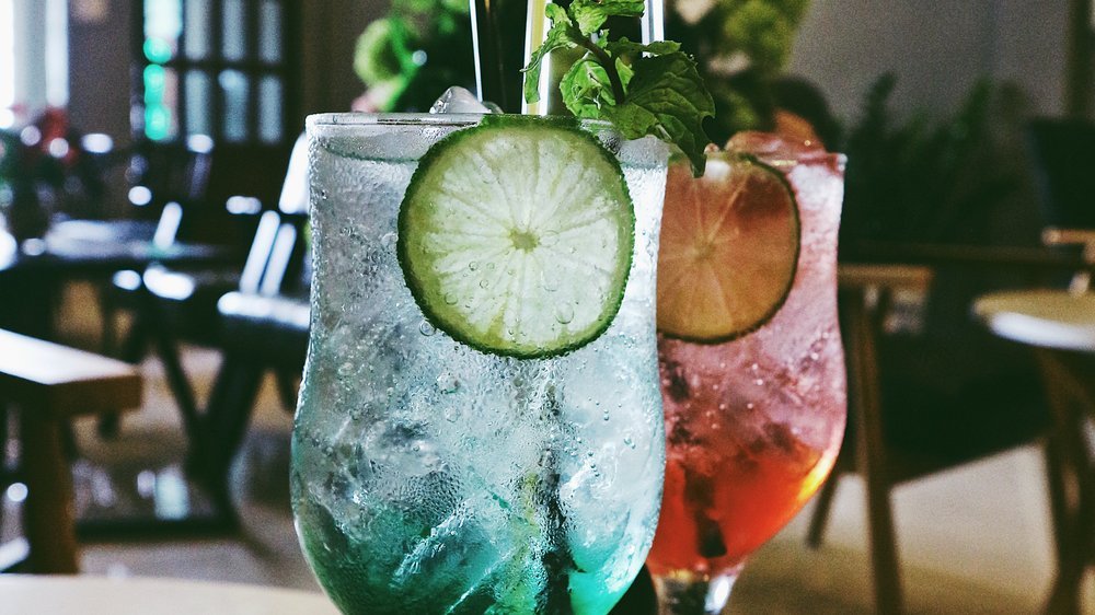 fruchtiger cocktail